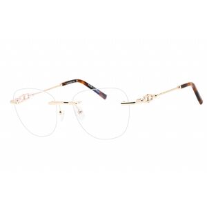 NWT Charriol PC71048-C01 54mm Shiny Gold Eyeglasses